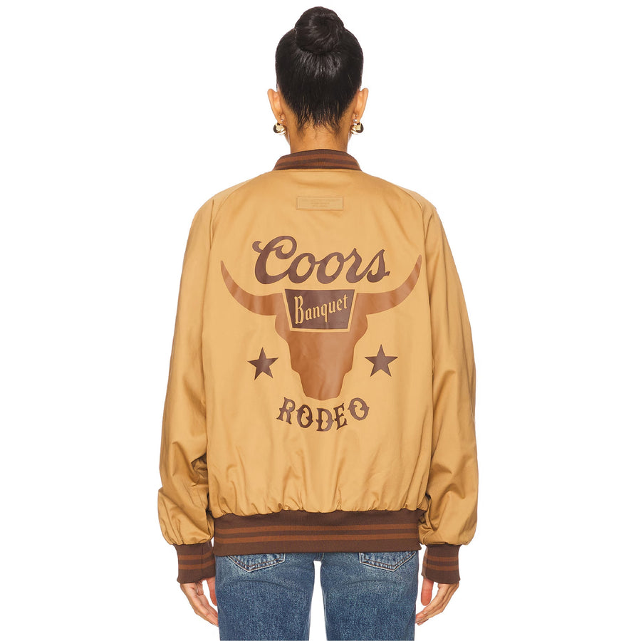 Coors Banquet Rodeo - Racing Jacket - Camel Gold - The Laundry Room