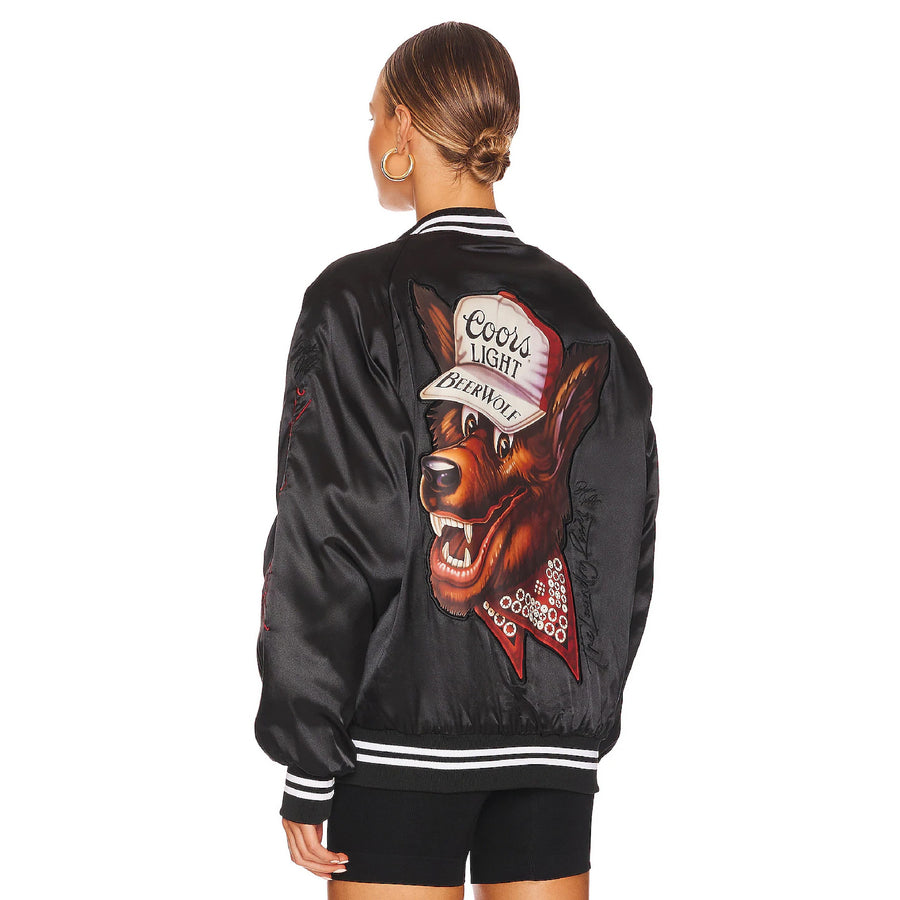Beer Wolf - Stadium Jacket - Black - The Laundry Room