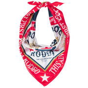 This Ain'T My First Coors Rodeo - Silky Bandana - Vintage Red - The Laundry Room