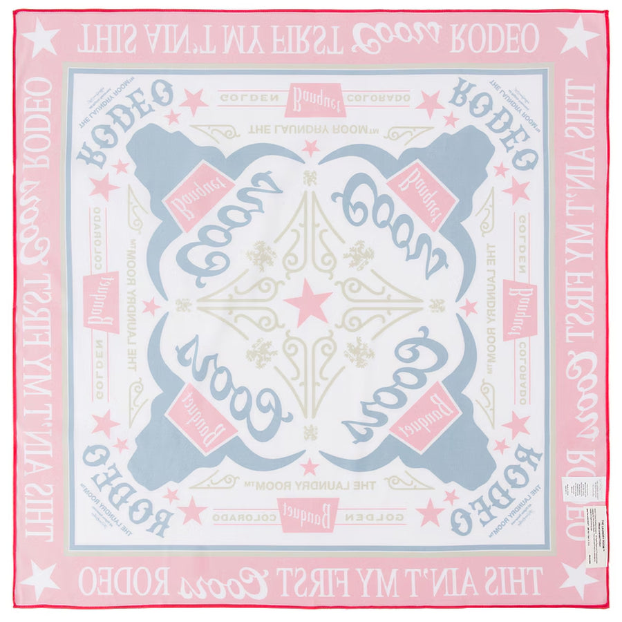 This Ain'T My First Coors Rodeo - Silky Bandana - Vintage Red - The Laundry Room