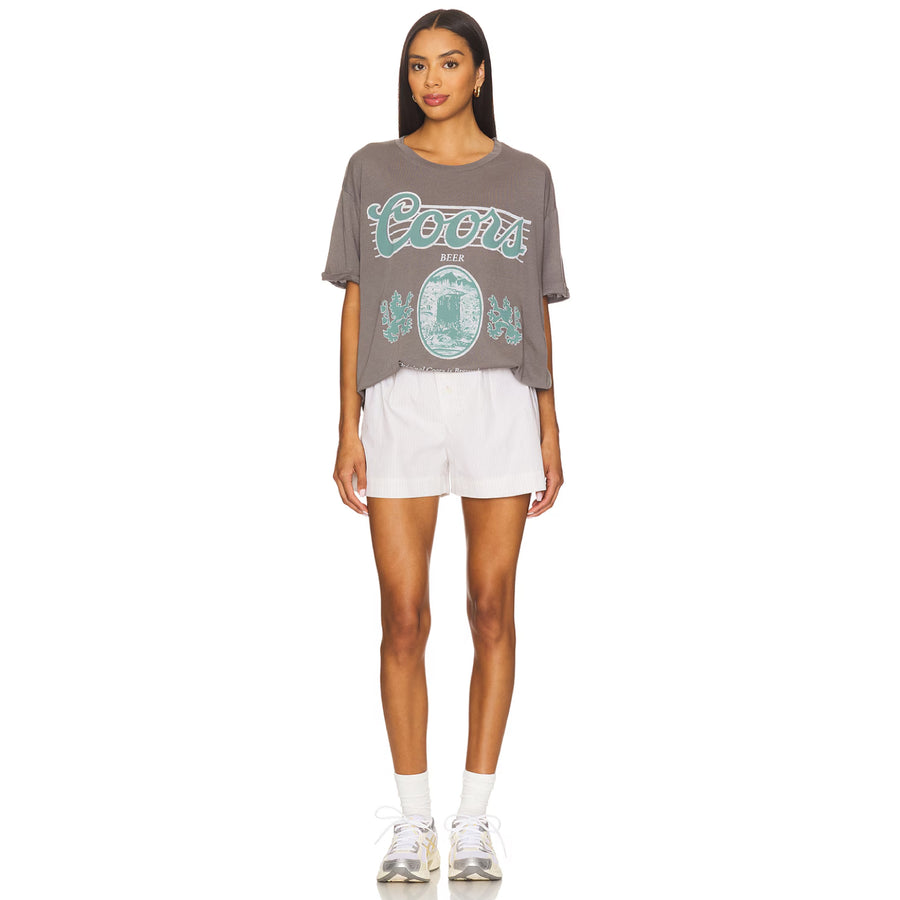 Coors Original 40Z - Oversized Tee - Gravity Grey - The Laundry Room