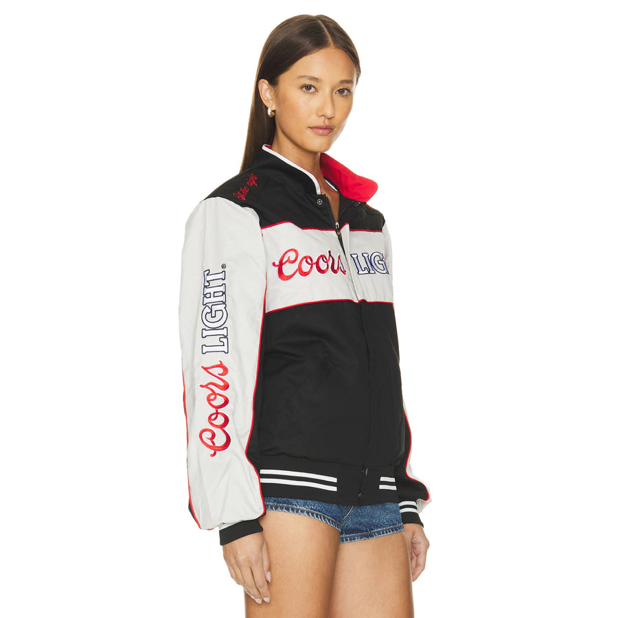 Coors Light Official Tm - Racing Jacket - Black - The Laundry Room