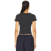 No Photos Please - Baby Tee - Black Snow