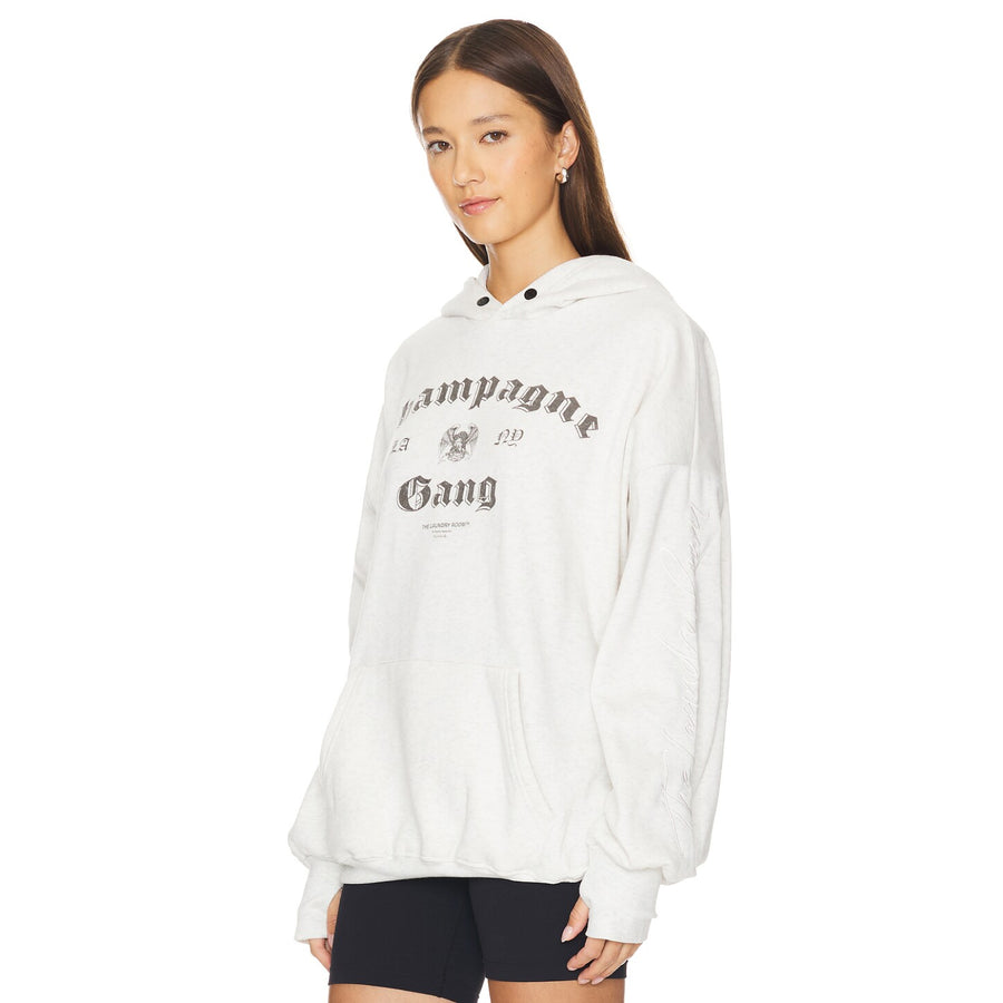 Champagne Gang - Hideout Hoodie - Pebble Heather - The Laundry Room