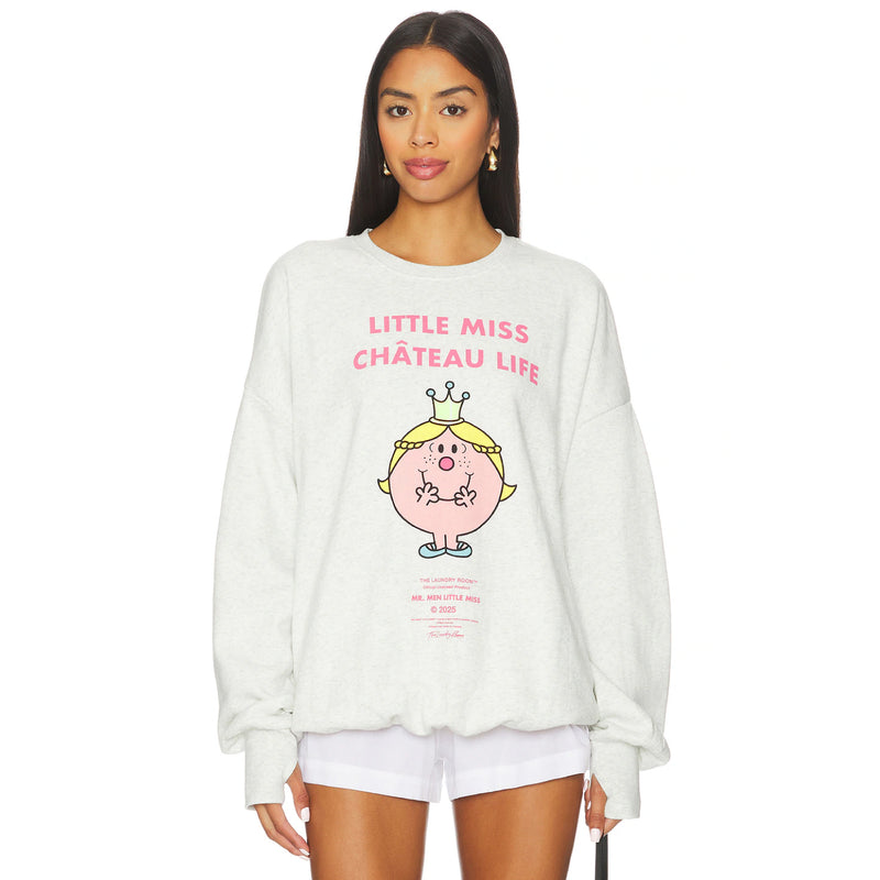 Little Miss Chateau Life - Jump Jumper - Pebble Heather - The Laundry Room