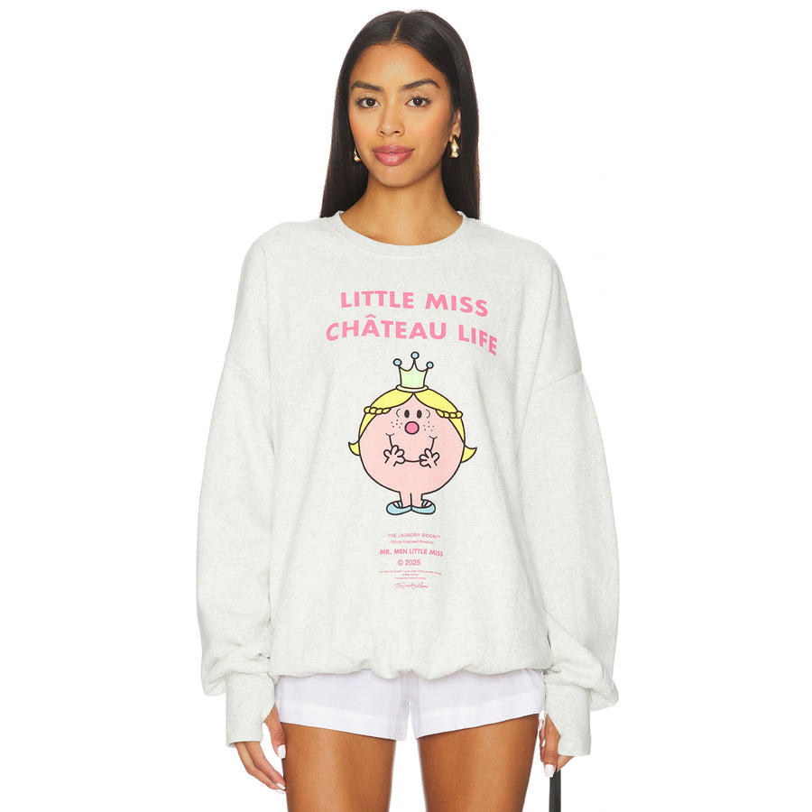 Little Miss Chateau Life - Jump Jumper - Pebble Heather - The Laundry Room