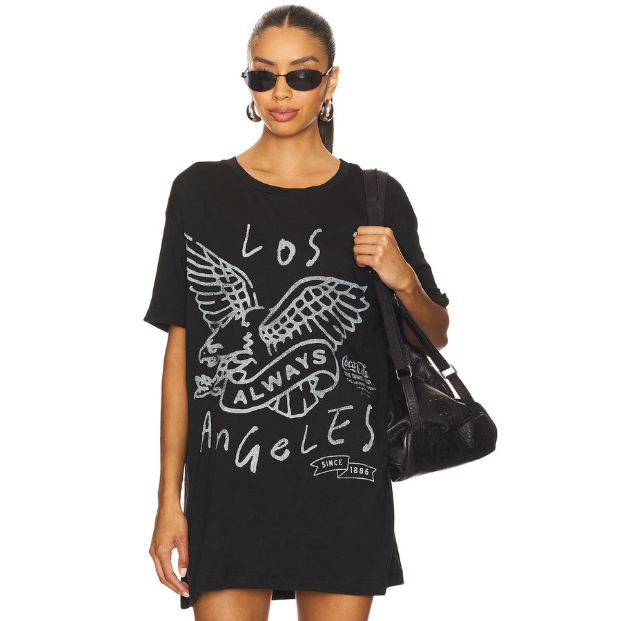 Always Los Angeles - Oversized Tee - Black - The Laundry Room