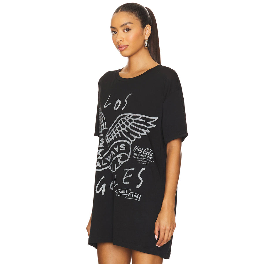 Always Los Angeles - Oversized Tee - Black - The Laundry Room