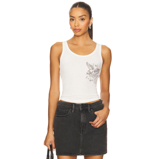 Always Los Angeles - Rib Tank - White - The Laundry Room