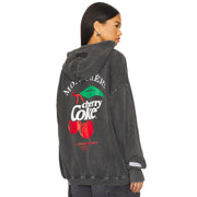 Mon Cheri Cherry Coke Branch - Hideout Hoodie - Black Snow - The Laundry Room