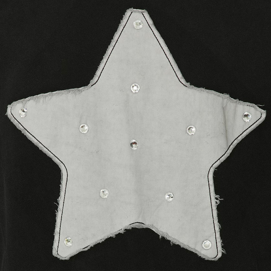 Rhinestone Star - Jump Jumper - Black Snow - The Laundry Room
