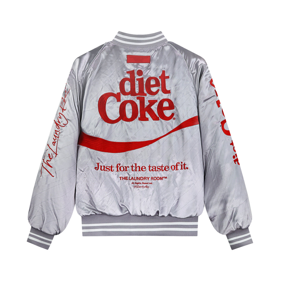 Diet Coke On Ice 82 - Stadium Jacket - Silver