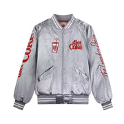 Diet Coke On Ice 82 - Stadium Jacket - Silver