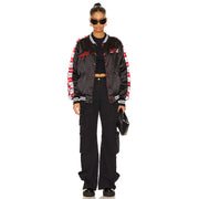 Coca Cola Racing - Stadium Jacket - Black & Red & White