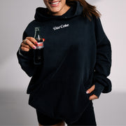 Diet Coke Please - Hideout Hoodie - Black Snow