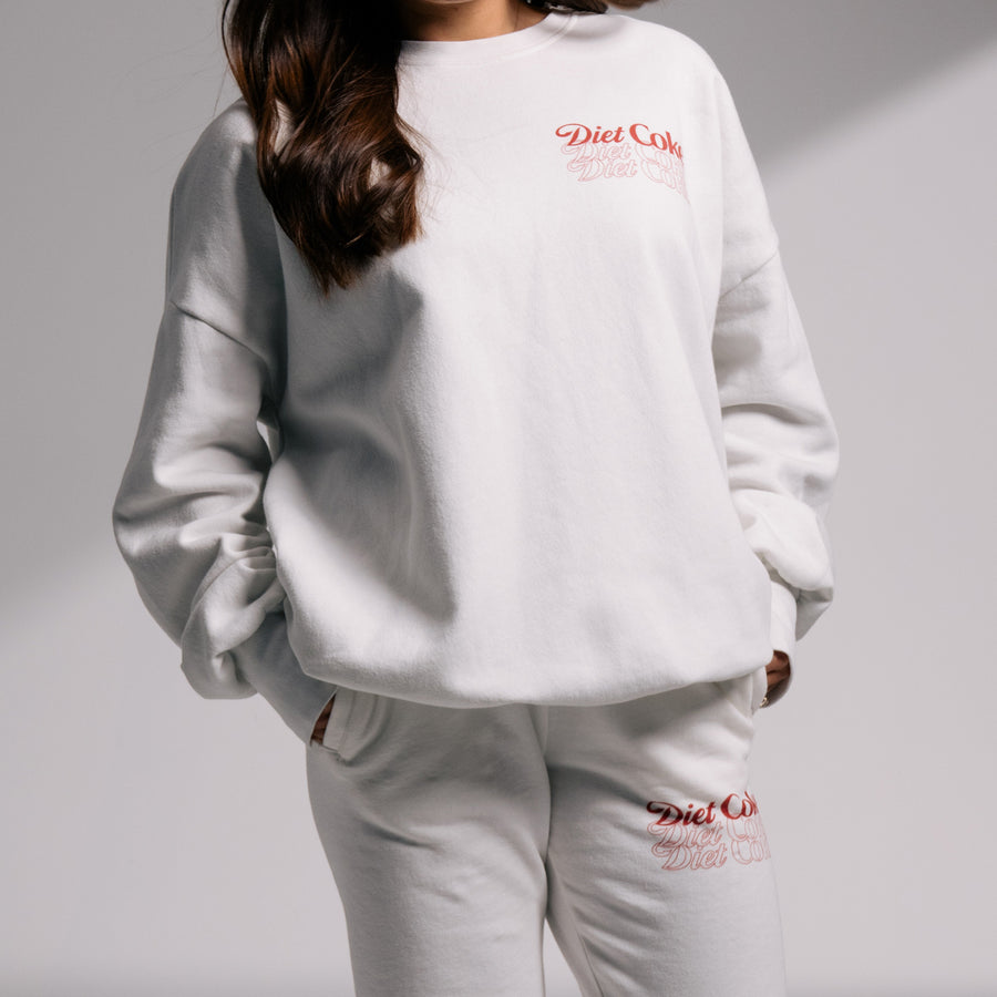 Diet Coke Comin' Up - Jump Jumper - White - The Laundry Room