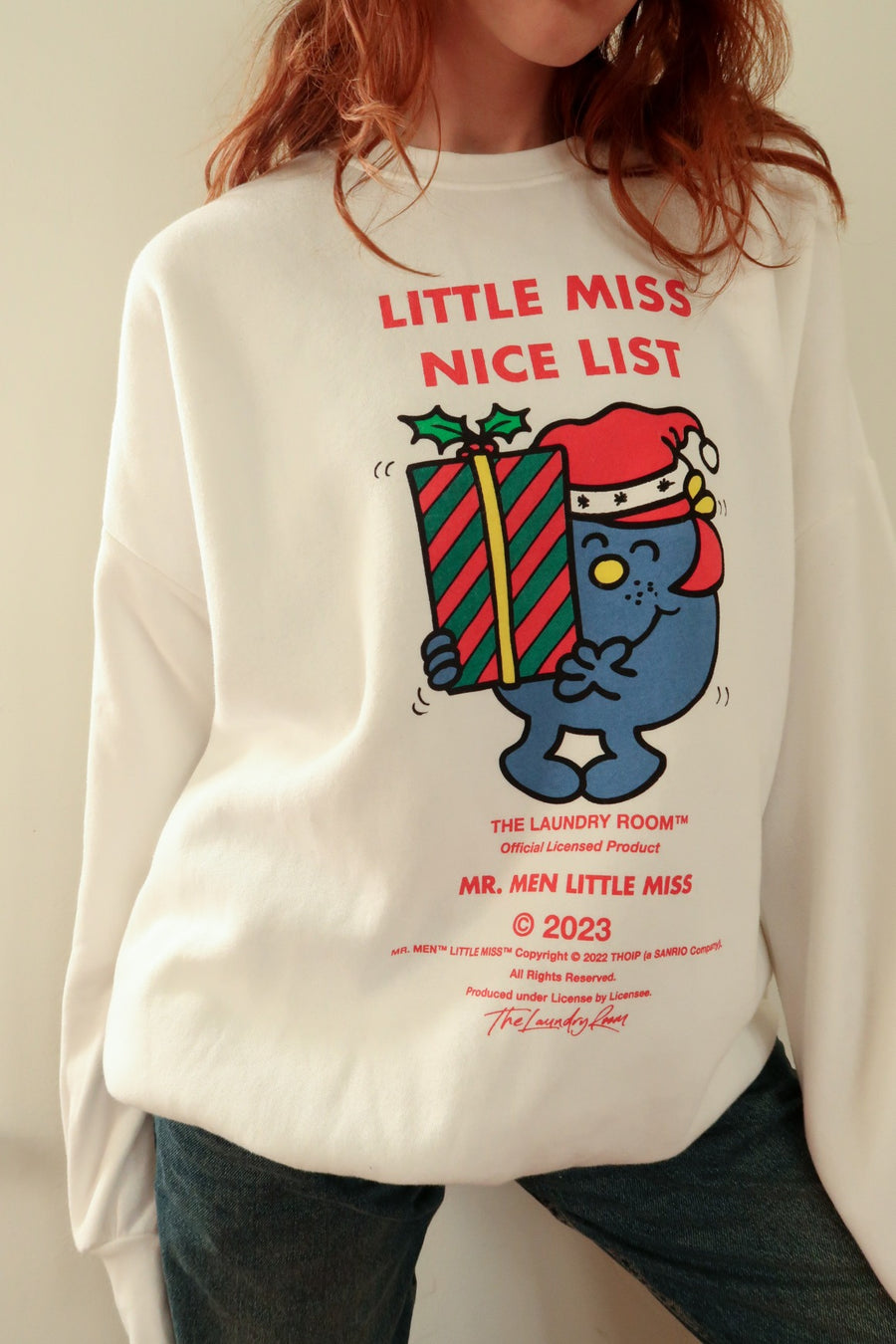 Little Miss Nice List - Jump Jumper - White - The Laundry Room