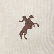 Ranch Life - Rib Tank - White & Brown - The Laundry Room