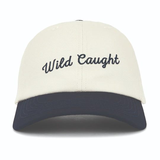 Wild Caught - Papa Cap - Bone & Navy Snow - The Laundry Room