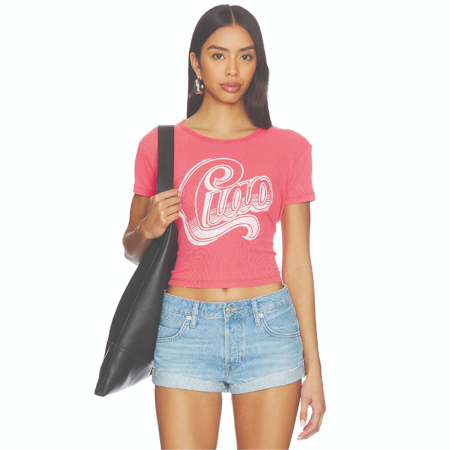 Big Ciao - Baby Tee - Vintage Red - The Laundry Room