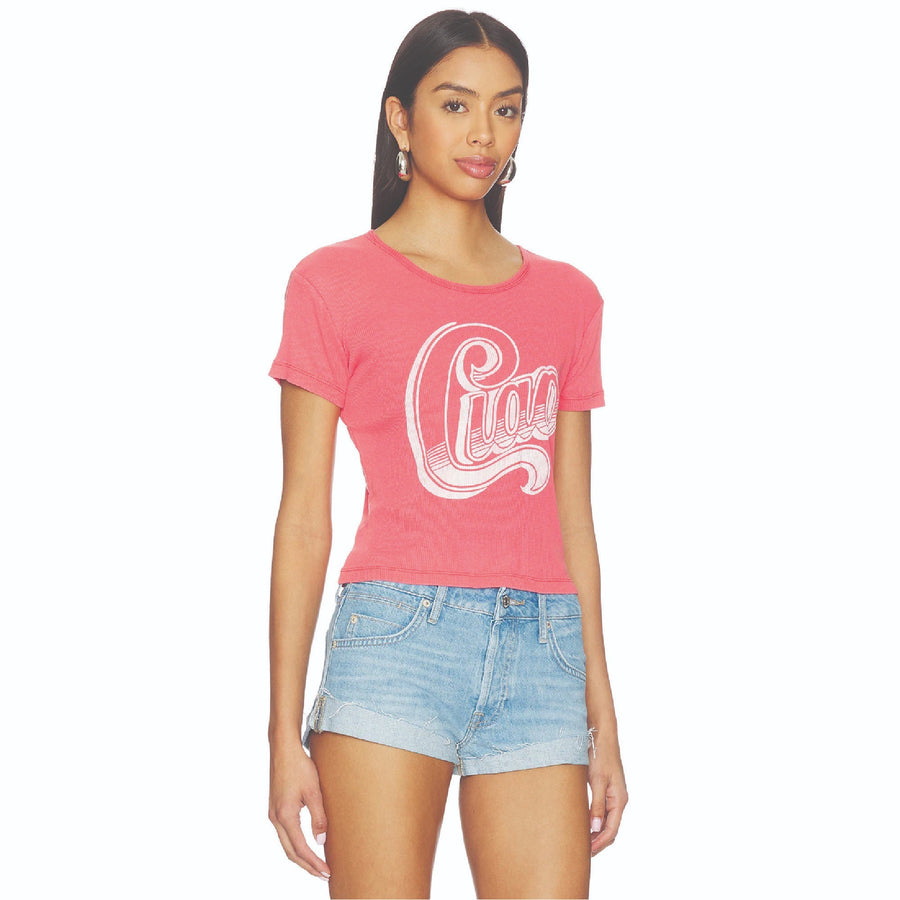 Big Ciao - Baby Tee - Vintage Red - The Laundry Room