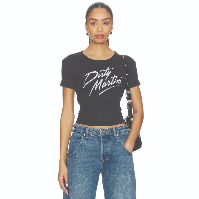 Dirty Martini - Baby Tee - Black Snow - The Laundry Room