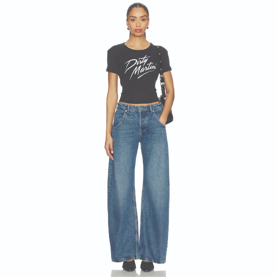 Dirty Martini - Baby Tee - Black Snow - The Laundry Room