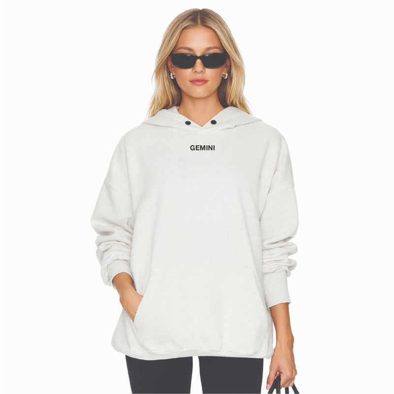 Lil Gemini - Hideout Hoodie - Pebble Heather - The Laundry Room