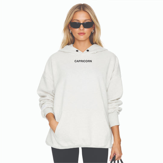 Lil Capricorn - Hideout Hoodie - Pebble Heather - The Laundry Room
