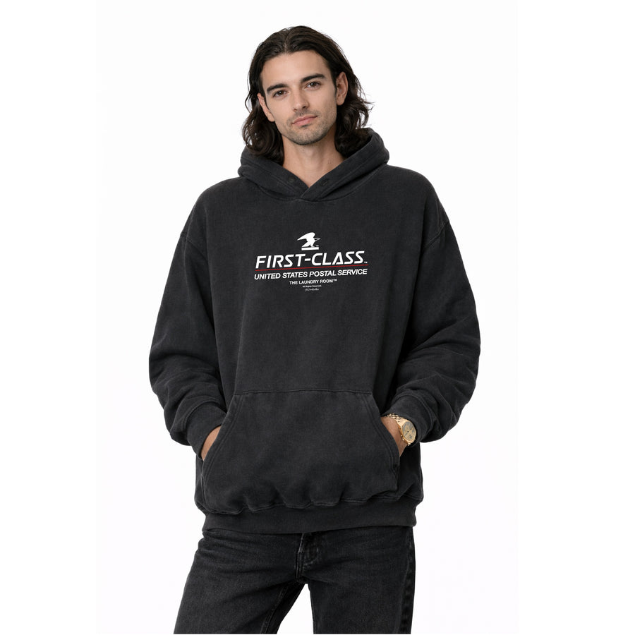 First Class TM - Hideout Hoodie - Mens - Black Snow - The Laundry Room