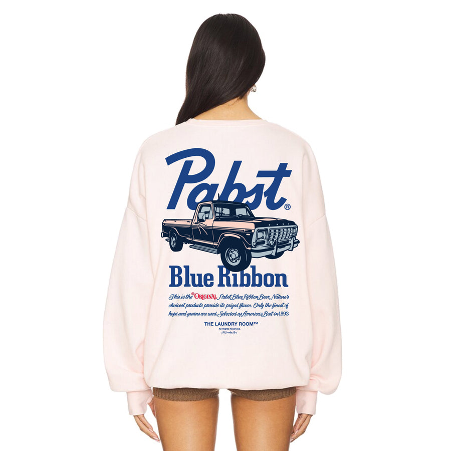 Pabst Blue Ribbon Rig - Jump Jumper - Blush Pink
