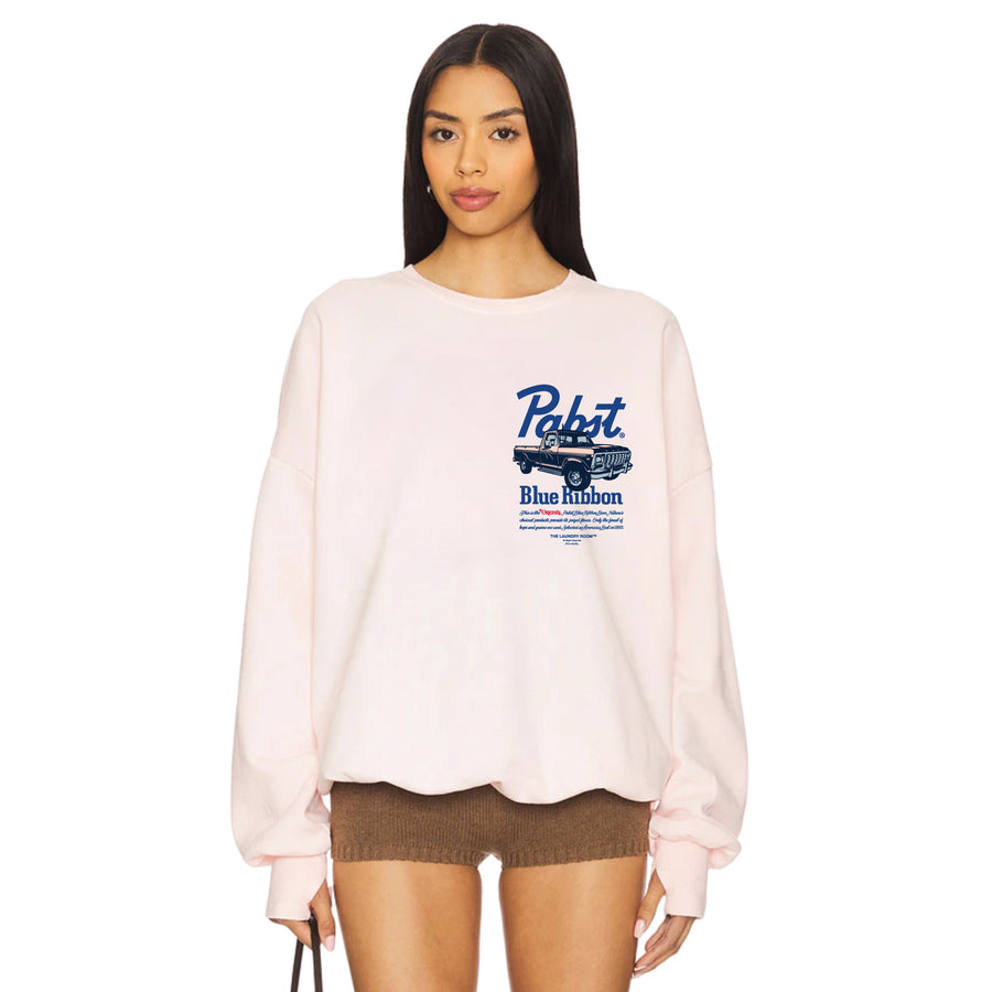 Pabst Blue Ribbon Rig - Jump Jumper - Blush Pink