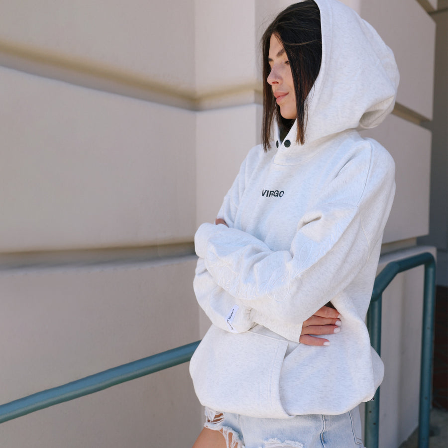 Lil Virgo - Hideout Hoodie - Pebble Heather - The Laundry Room