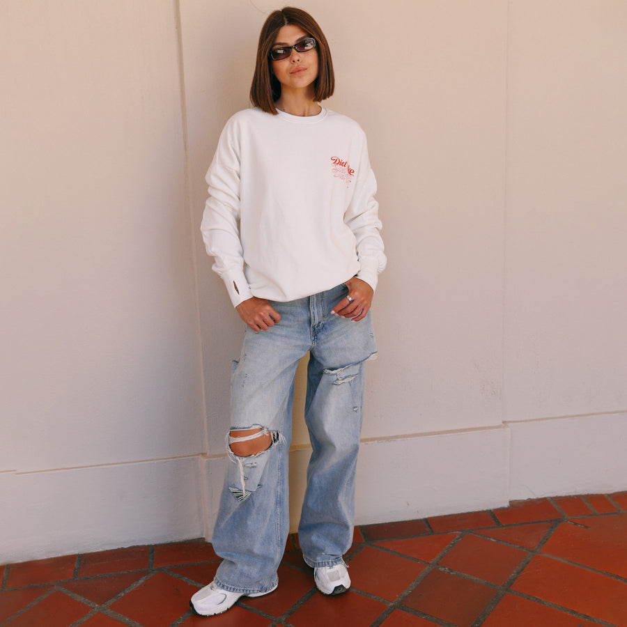 Diet Coke Comin' Up - Jump Jumper - White - The Laundry Room