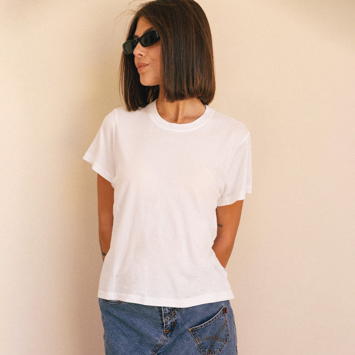 Essentials - Perfect Tee - White - The Laundry Room