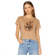 Lone Star Riding Texas - Perfect Tee - Camel Gold - The Laundry Room