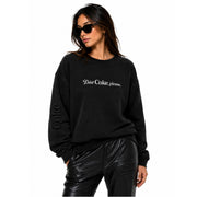 Diet Coke Please Embroidered - Jump Jumper - Black - The Laundry Room
