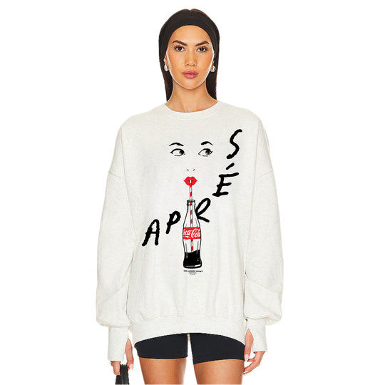 Apres Coca Cola Lips - Jump Jumper - White