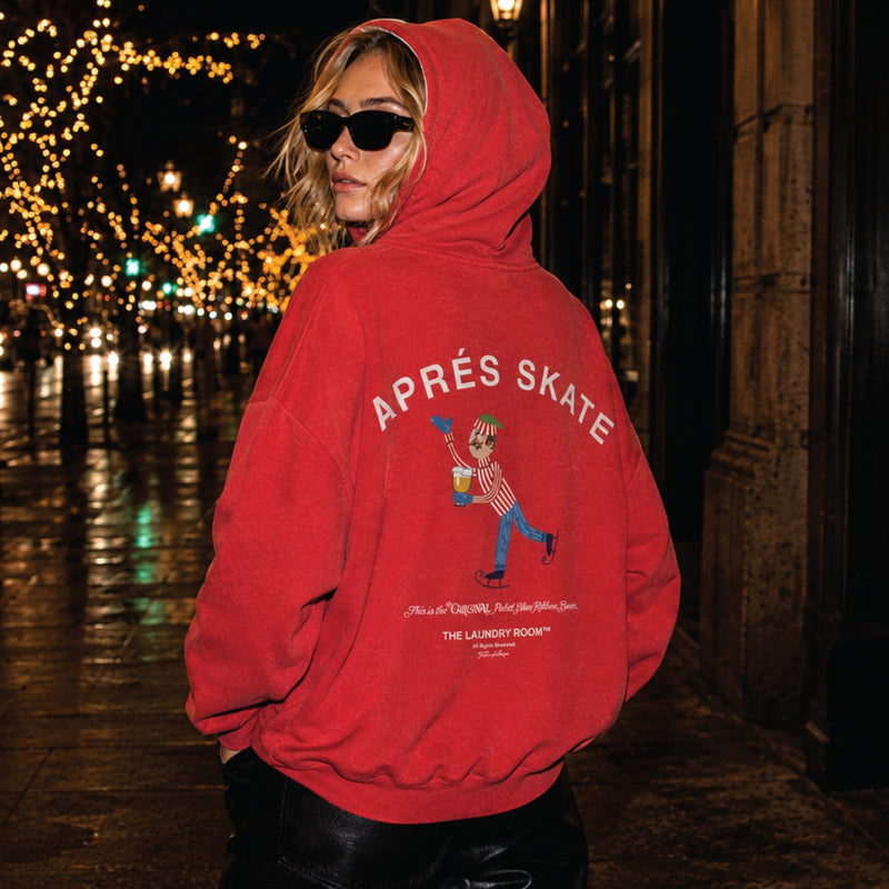 Apres Skate - Hideout Hoodie - Vintage Red - The Laundry Room