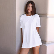 Essentials - Oversized Tee - White - The Laundry Room
