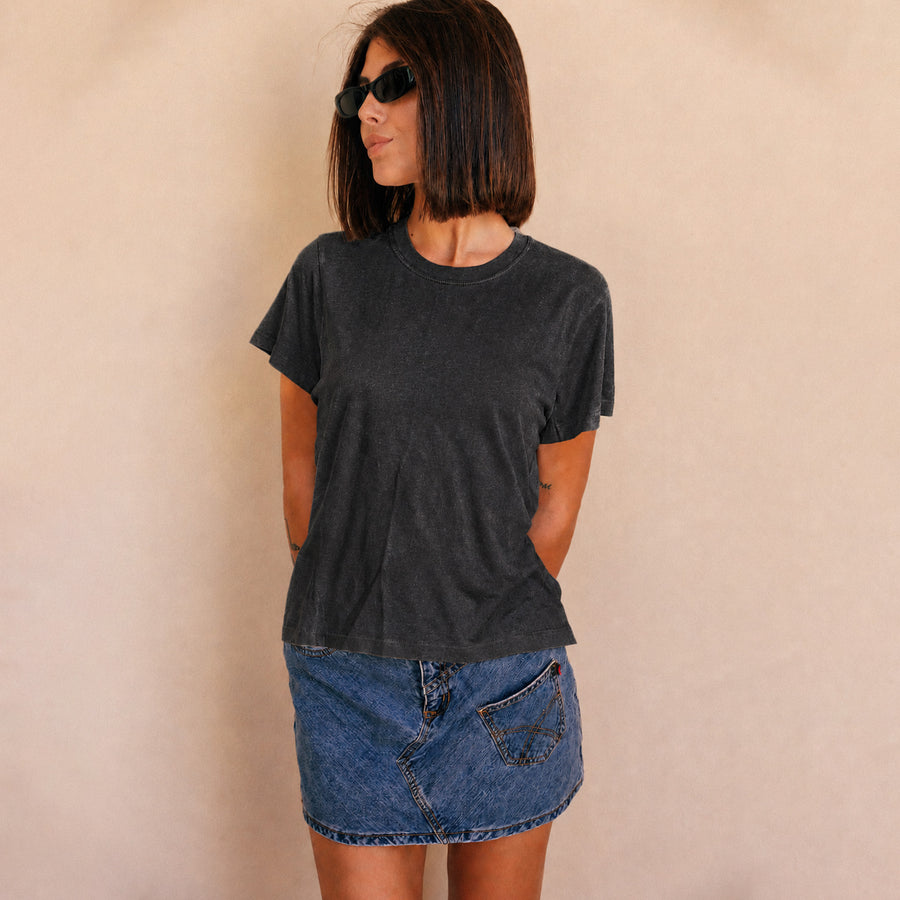 Essentials - Perfect Tee - Black Snow - The Laundry Room
