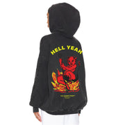 Hell Yeah Hell Yeah - Hideout Hoodie - Black Snow