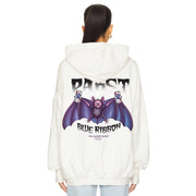 Pabst Blue Ribbon Bat - Hideout Hoodie - Bone