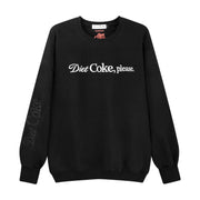 Diet Coke Please Embroidered - Jump Jumper - Black - The Laundry Room