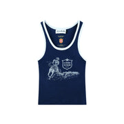 Lone Star Charging It - Rib Tank - Navy Snow & White - The Laundry Room