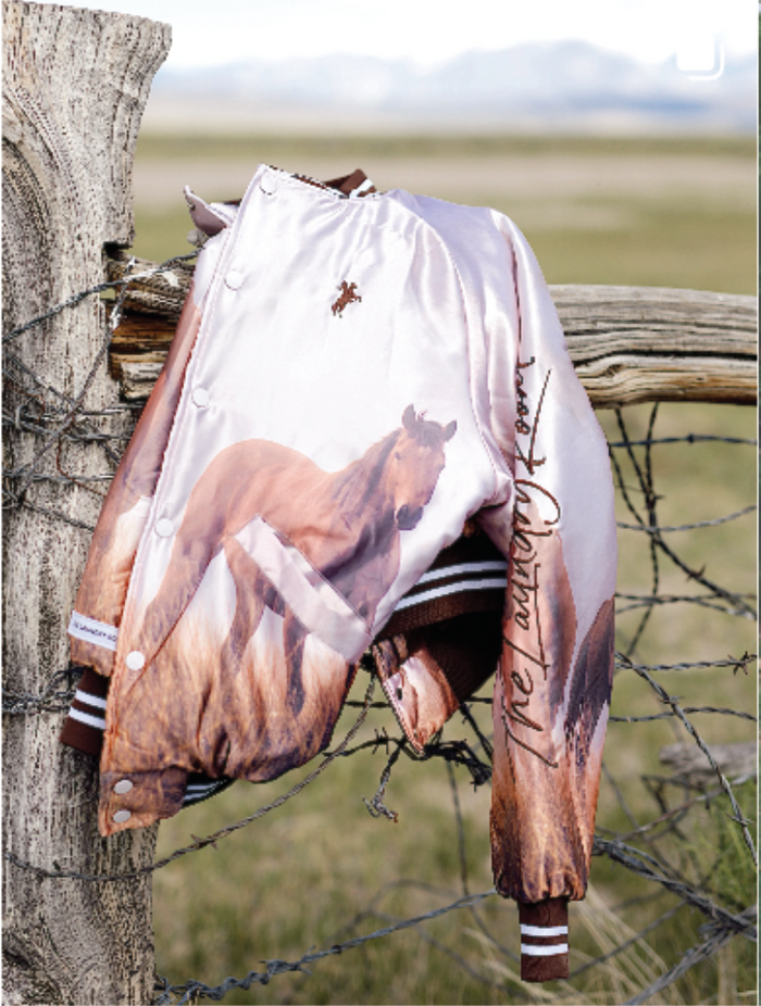 Ranch Life - Stadium Jacket - Brown